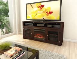 best electric fireplace tv stand top