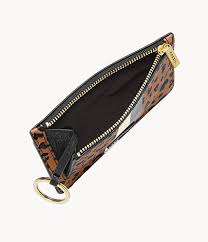 Multiple card pockets to keep your credit cards organized. Logan Zip Card Case Sl6356989 Fossil