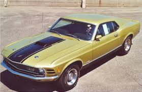 1970 Mustang Colors