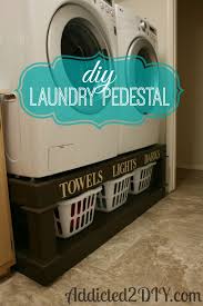 Diy Laundry Pedestal Addicted 2 Diy
