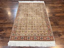 turkish kayseri silk rug 4x6 handmade