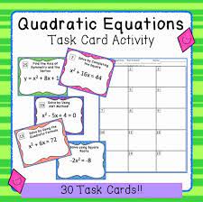 19 Fun Completing The Square Activities