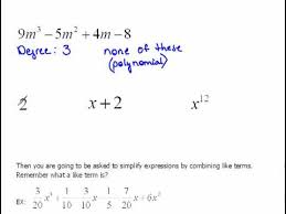 Polynomials Lessons Tes Teach