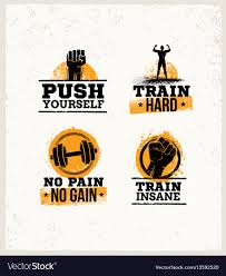 Strong Fitness Gym Workout Motivation Design