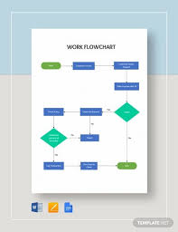 9 work flow chart templates word