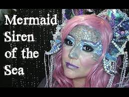 siren mermaid makeup tutorial