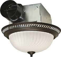 Shop Air King Drlc701 Decorative Round Exhaust Fan Light Combo 2 60 W 120 V 1 6 A 70 Cfm At Mccoy S