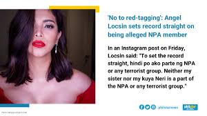 Explore tweets of andres colmenares @colmenares on twitter. Philstar Com A Twitter Notoredtagging Yestoredlipstick Kapamilya Actress Angel Locsin 143redangel Called On The Government To Correct Parlade S Statement Alleging That Locsin And Her Sister Ella Colmenares Are Involved In An Underground