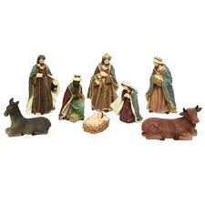 8 Figure Nativity Set 20cm