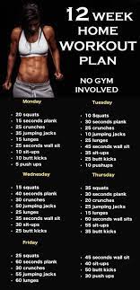 Fitness At Home Workout Plan