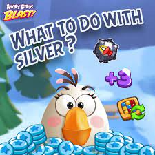 Angry Birds Blast - Have you been wondering what those shiny silver coins  are for? 💭💰✨ Wonder no more: they can be used to buy boosters that give  you a head start