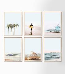Maybe you would like to learn more about one of these? Wall Art Set Of 6 Gallery Coastal Set Boho Beach Wall Art Etsy In 2020 Beach Wall Art Etsy Wall Art Ocean Wall Art