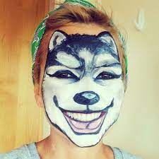 kandeej com wolf face makeup last