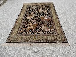 ghoum silk persian rug 5 on