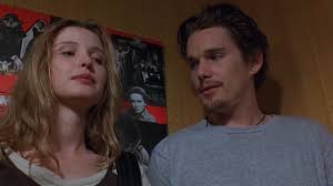 While traveling through europe, young american jesse (ethan hawke) meets a . Before Sunrise 1995 Listening Booth Kath Bloom Come Here Scene On Vimeo