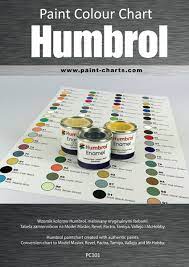 Paint Colour Chart Humbrol 12mm Pjb
