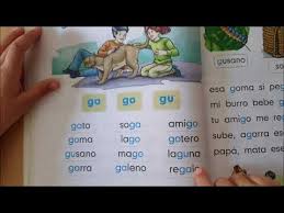 Libro inicial de lectura dominicano (susaeta) (spanish edition). Libro Nacho Aprender A Leer Y Escribir En Espanol Oraciones Y Palabras Con La Letra G Pags 30 31 Youtube