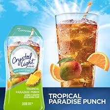Amazon Com Crystal Light Liquid Tropical Paradise Punch Energy Drink Mix With Caffeine 1 62 Oz Bottle Grocery Gourmet Food