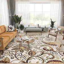 tayse rugs capri abstract ivory 8 ft x