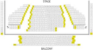 Numerica Performing Arts Center Seating Chart