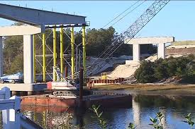 construction on oak island bridge to