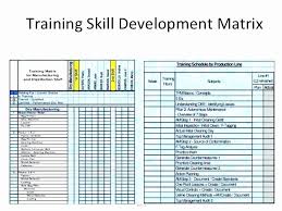 Skills Matrix Template Excel Skills Matrix Template Employee
