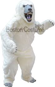 deluxe polar bear costume at boston costume