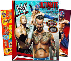 Consider these coloring books and pages to help ease the hospital transition. Amazon Com Wwe World Wrestling Shaped Coloring Book With Stickers Toys Games