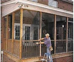 Do It Yourself Diy Screened In Porch