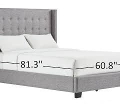 how big is a queen size bed horse and