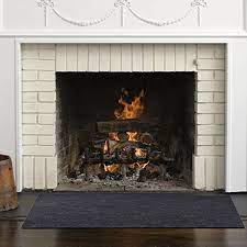 fireproof fireplace hearth rug non slip