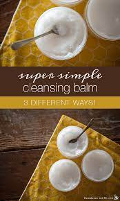 easy diy cleansing balm 3 ways