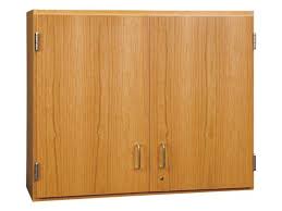 Wall Cabinet With Solid Oak Doors 48 W
