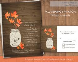 Fall Wedding Invites Socialgeist Net