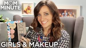 when should you start wearing makeup mom minute with mindy of cuteshairstyles you