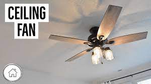 install a ceiling fan check description