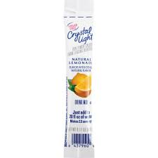 Crystal Light Crystal Light On The Go Mix Lemonade Sticks Powder Lemonade Flavor 0 17 Oz 30
