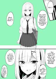 DISC] Don't worry, even if you became a girl we're still best friends! (Chapter  1 of an untitled series by @bukky_kancolle) : rmanga