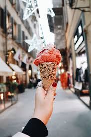 You can also upload and share your favorite ice cream wallpapers. Hd Wallpaper Person Holding Ice Cream Gelatto Ice Cream Selfie Strawberry Wallpaper Flare