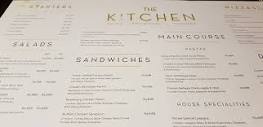 The Menu - Picture of The Kitchen Bistro-Boulangerie-Patissrie ...