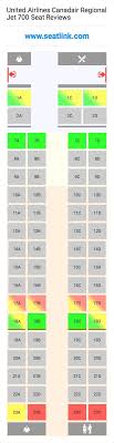 United Airlines Canadair Regional Jet 700 Cr7 Seat Map