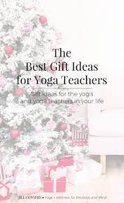 the best gift ideas for yoga teachers