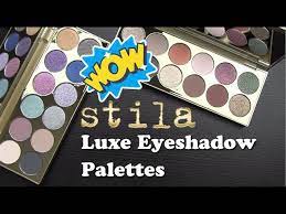 new stila luxe eyeshadow palettes live
