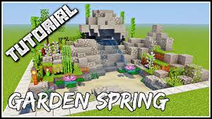 garden spring minecraft tutorial