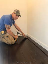 installing engineered hardwood floors