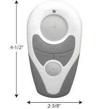 ceiling fan and light universal remote