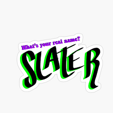 Have a good day as i annoy, oi. A C Slater Sticker By Malaak07 Stickers Redbubble Stickers Vinyl Sticker