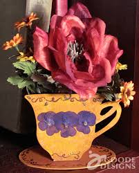 A cup of tea is a lovely way to spend an afternoon, but taking on a teacup project can be just as enjoyable. Make Your Own Pretty Scented Tea Cup Flower Bouquet The Art Of Jen Goode