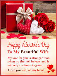 25 happy valentine day message for wife