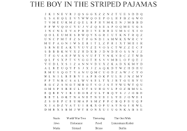 the boy in the striped pajamas word search wordmint the boy in the striped pajamas word search